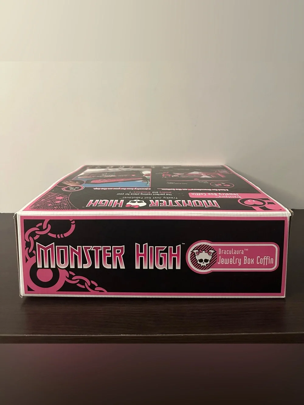 Monster High Draculaura Jewelry Box Coffin Bed #T8006 - BNIB - RARE-NEW